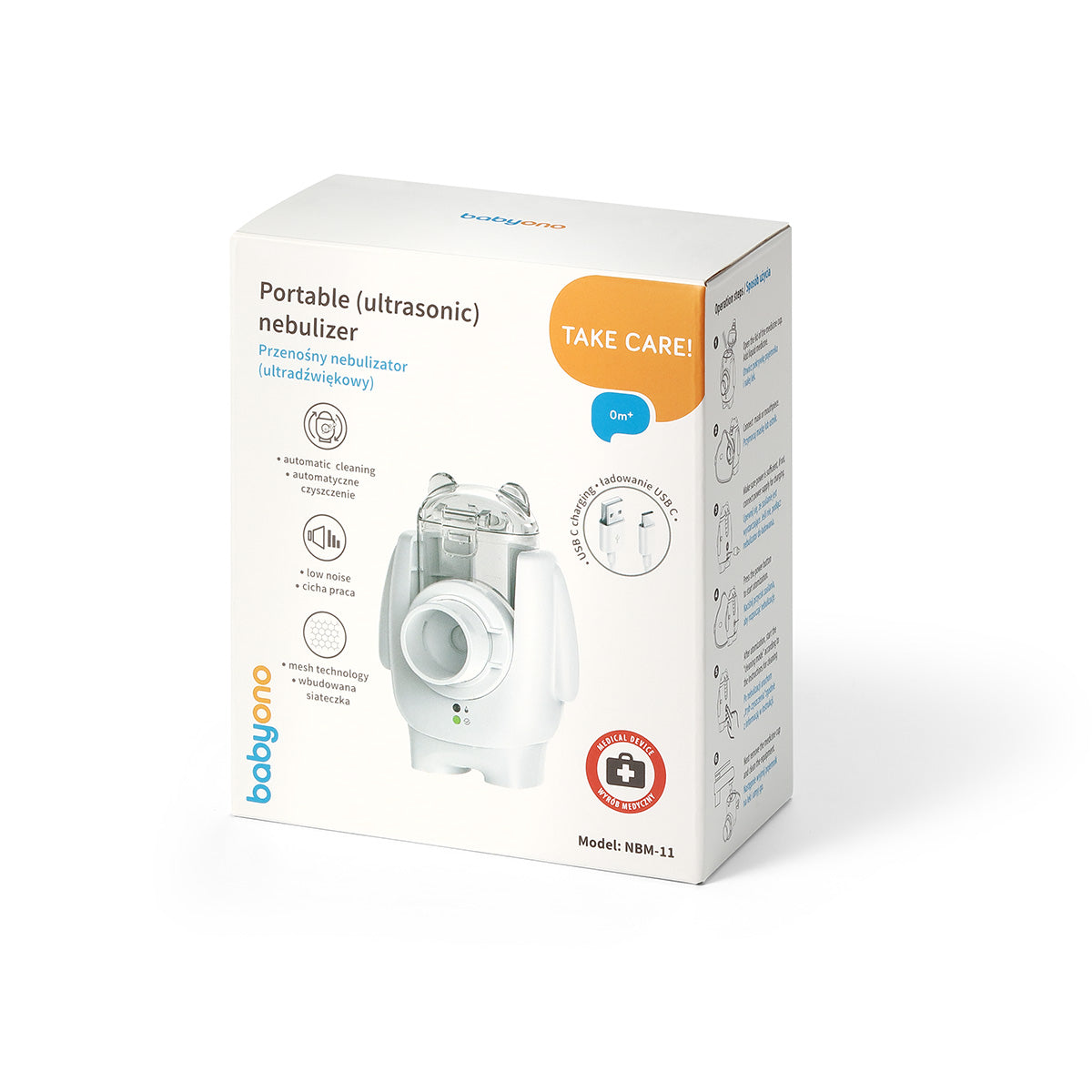 Ultrazvučni inhalator nebulator NBM-11