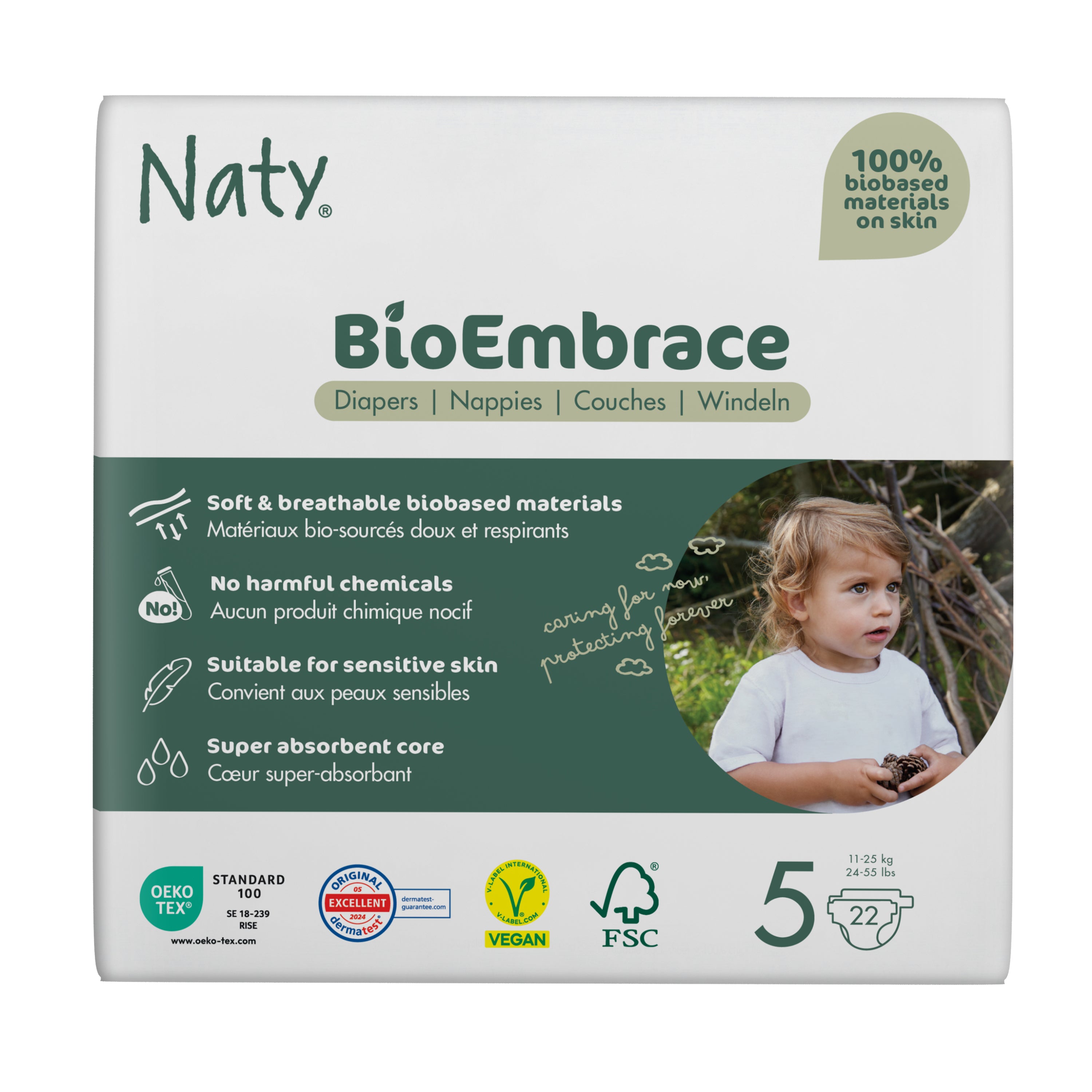 BioEmbrace Pelene veličina 5 (11-25kg)